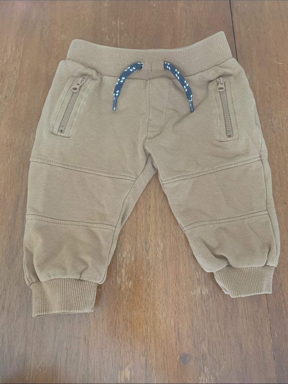 🍊5/$25 Kids Taupe-Style Jogger Sweatpants with Drawstring size 6m